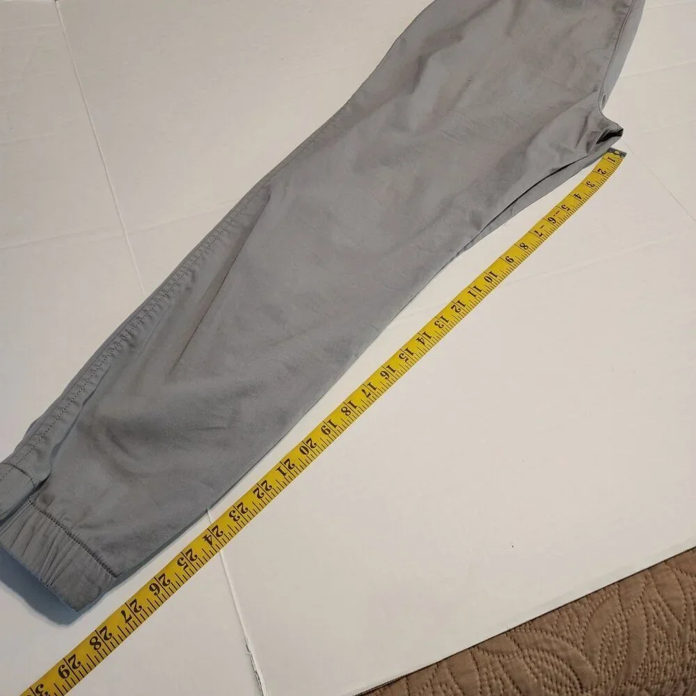 Hollister Epic Flex Jogger Pants sz M light gray